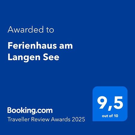 Ferienhaus Am Langen See Heidesee Екстериор снимка